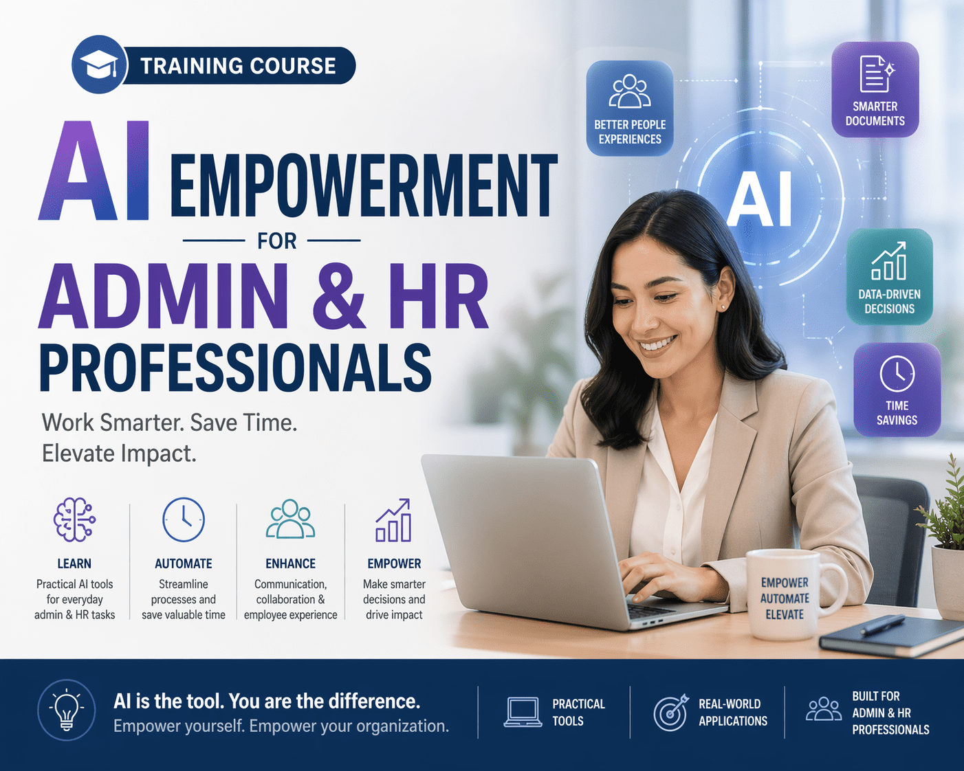 AI Empowerment for Admin & HR Professionals
